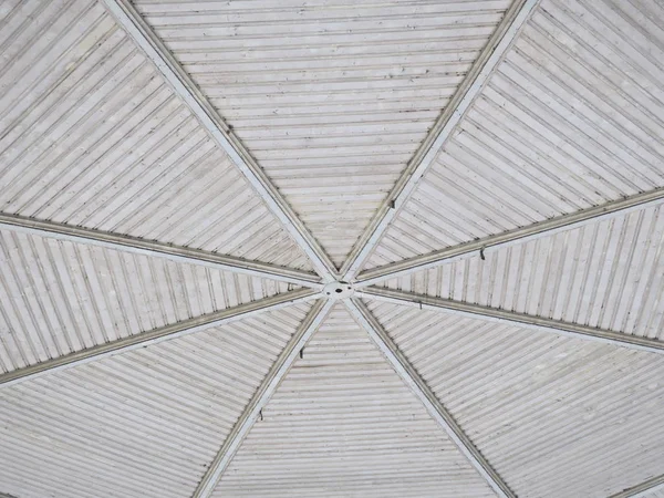 Wooden roof of a music chapel in Ostend Belgium — ストック写真