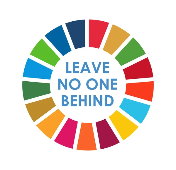 Corporate social responsibility logo. Sustainable Development Goals - United Nations vector illustration. SDG color icon. Pictogram for ad, web, mobile app, promo. UI UX design element. — Stock Vector