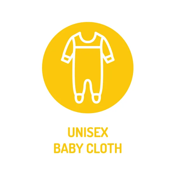 刚出生的宝宝衣服颜色图标。 婴儿用品套装 给孩子穿的便服 用于广告、网络、移动应用程序的象形文字。 Ui Ux设计元素。 可编辑笔划 — 图库矢量图片