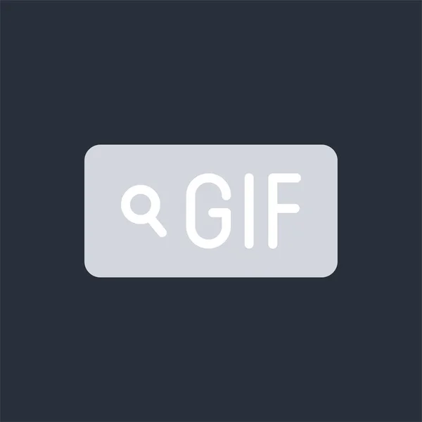 Element koloru Gif. Przycisk mediów społecznościowych. Zarejestruj się na stronie internetowej, aplikacji mobilnej, baner, social media. Udar edytowalny. — Wektor stockowy