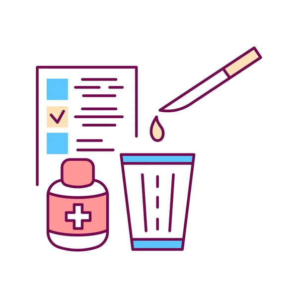 Das Icon der Immunisierungsfarbe. Schutz des Immunsystems bei Kindern. Piktogramm für Webseite, mobile App, Promo. Ui Ux Gui Designelement. — Stockvektor