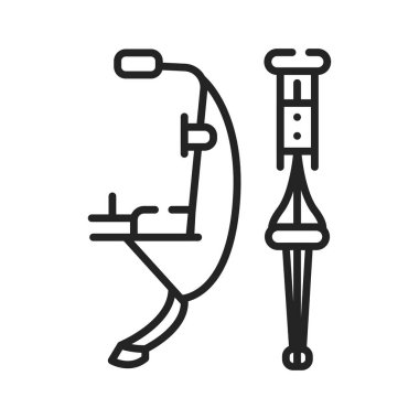 Beyaz arkaplanda siyah çizgi simgesi var. Olağanüstü bir spor. Zıplamalar ve numaralar. Web sayfası için piktogram, mobil uygulama, tanıtım. Ui Ux Gui tasarım elemanı. Düzenlenebilir vuruş
