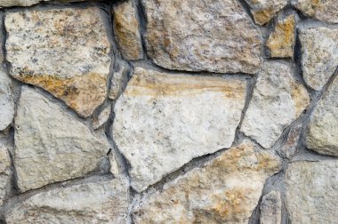 Doku, arka plan. Çit çizgili vahşi taş, granit, kumtaşı