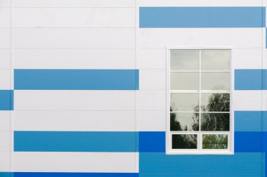 Doku, arka plan. beyaz mavi paneli. düz veya eğimli componen