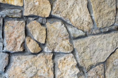 Doku, arka plan. Çit çizgili vahşi taş, granit, kumtaşı