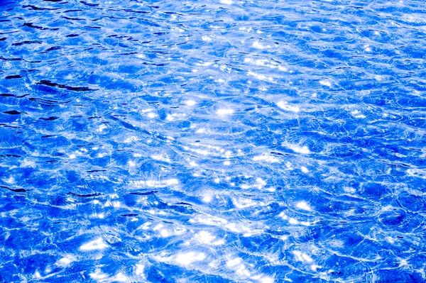 Doku Arka Plan Havuzda Sayacı Işıkta Fotoğraflandı Dalgalar Üzerinde Güneş — Stok fotoğraf