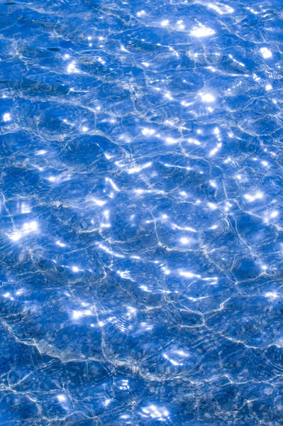 Textur Hintergrund Das Wasser Pool Wird Gegenlicht Fotografiert Der Glanz — Stockfoto