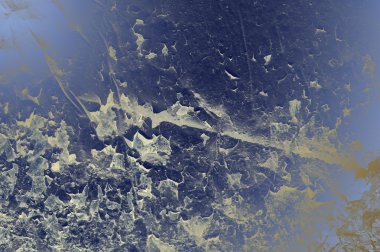 Beton duvar eski boya. Eski boyalı duvar. 