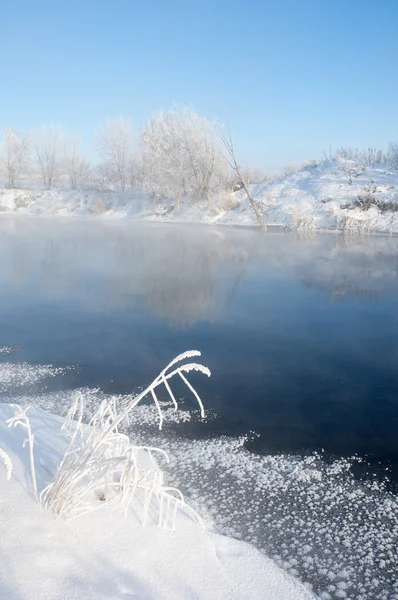 Winter, Winter-Flut, Winter-Zeit — Stockfoto