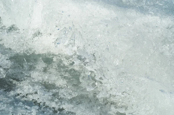 Texture Ice Frozen Ice River — Stock Photo, Image