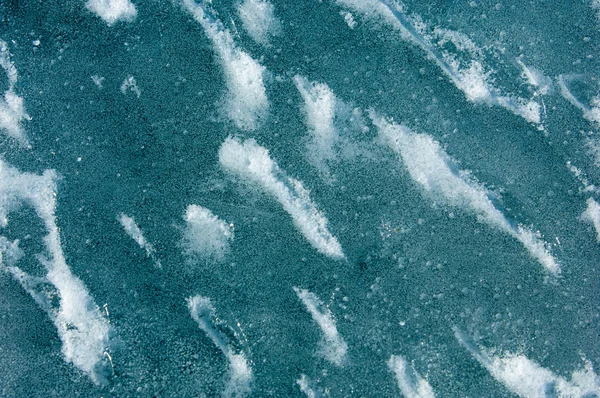 Frozen Lake Spring Spring Ice — Stock Photo, Image