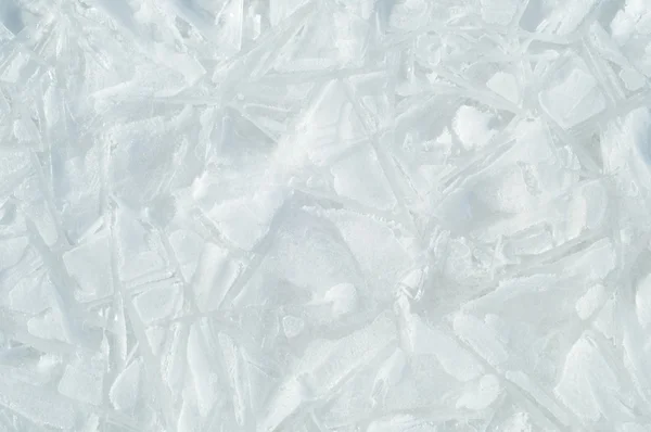 Texture Ice Frozen Ice River — Stock Photo, Image