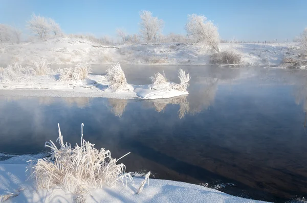 Winter, Winter-Flut, Winter-Zeit — Stockfoto