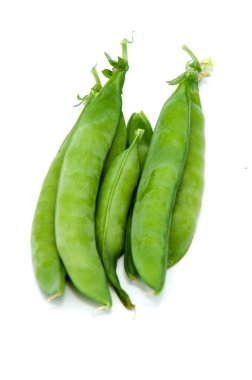 Yeşil elmanın yarısı. bezelye, bezelye, pease, kurşun