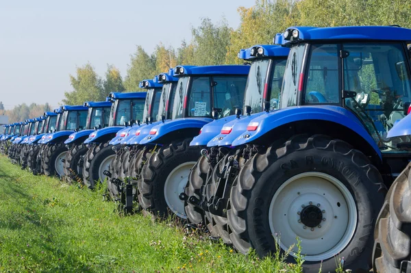 Rysk Republik Tatarstan Anläggning För Montering Jordbruksmaskiner September 2014 Tractor — Stockfoto