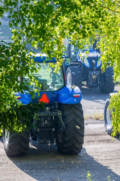 Російський Татарстану Завод Складання Сільгосптехніки Вересня 2014 Tractor Agrimotor Потужний — стокове фото