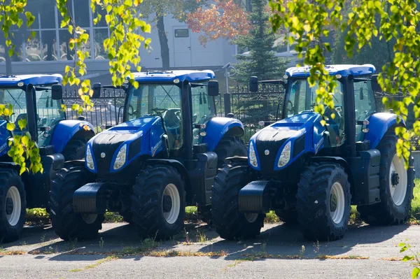 République Russe Tatarstan Usine Assemblage Machines Agricoles Septembre 2014 Tracteur — Photo