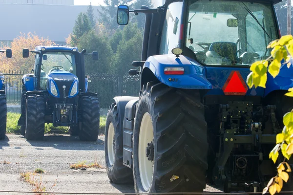 Russian Republic Tatarstan Plant Assembly Agricultural Machinery September 2014 Tractor Stock Photo