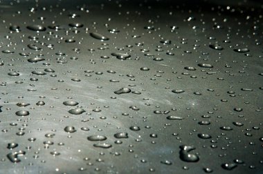 Doku arka plan. boya üzerinde yağmur damlaları. Su damlaları şeklinde Yağış.