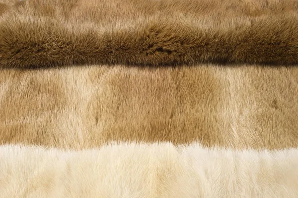 Texture Background Mink Fur Mink Coat Gold Color Mink Fur — Stock Photo, Image