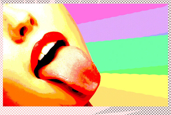 комиксы, мультики. Язык. Тело во рту, которое является органом вкуса, также участвует в формировании звуков человеческой речи
.