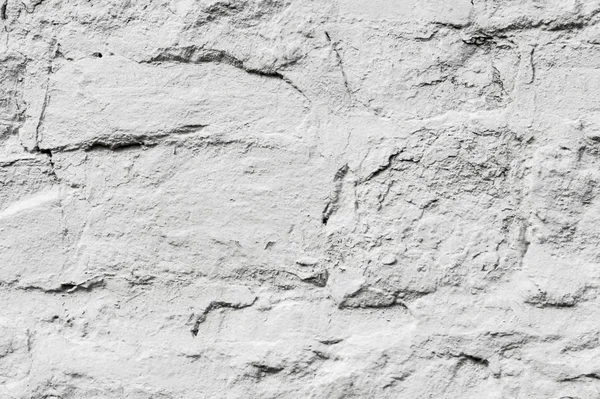 Het Patroon Achtergrond Achtergrond Wild Steen Bedekt Met Witte Verf — Stockfoto