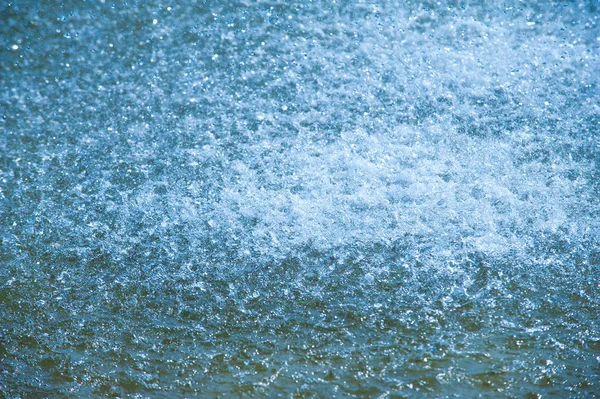 Texture Sfondo Schizzi Acqua Una Fontana Getto Fluido Espulso Dal — Foto Stock