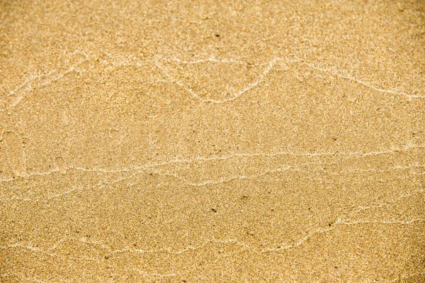 Het Patroon Achtergrond Het Zand Het Strand Losse Korrelige Stof — Stockfoto