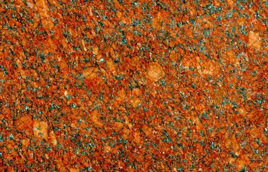 Doku, arka plan. Granit döşeme, Hard rock taneli kuvars, feldspat ve mika yapısı. Granit taş arka plan. 