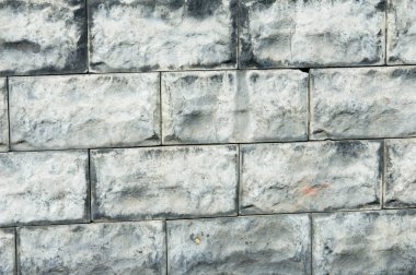 Doku, arka plan. Dekoratif tuğla, yapı dekorasyon. küçük bir dikdörtgen blok genellikle ateş veya kurutulmuş kil, binada kullanılan yaptı..