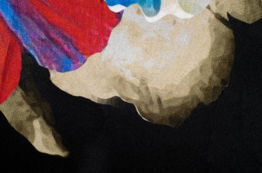 doku kumaşlar. İçinde belgili tanımlık vahşi fotoğrafı