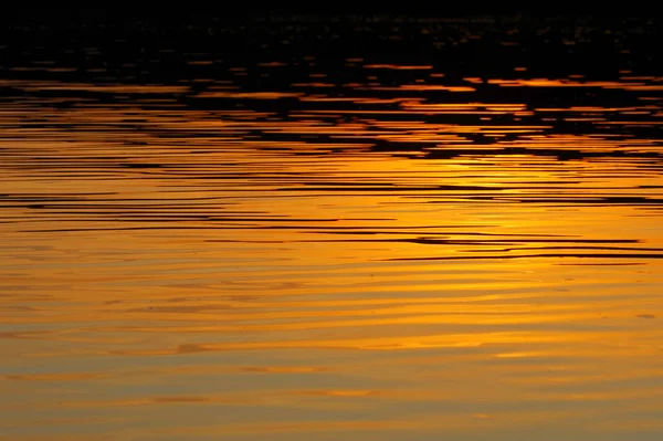 Tekstury Water Sunset Wschód Słońca Słońce Odbite Wodzie — Zdjęcie stockowe
