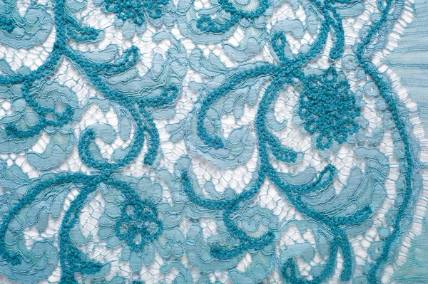 Texture Lace Fine Open Fabric Typically One Cotton Silk Made — Stock Photo, Image