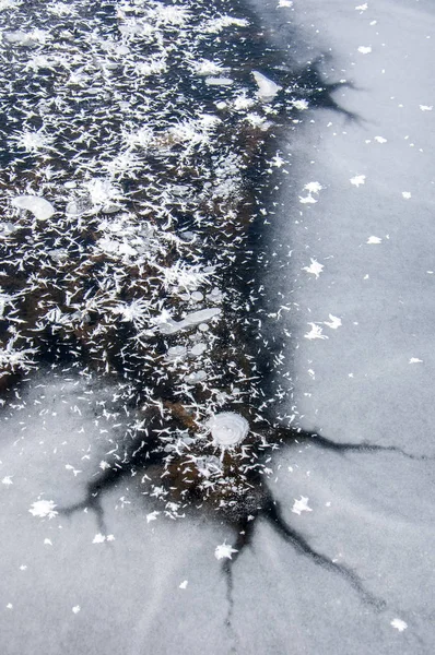 Texture Ice Struttura Edificio Costruzione Tessuto Stato Struttura Sensazione Aspetto — Foto Stock