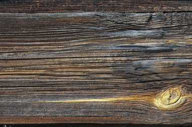 Doku eski ahşap yapı. 