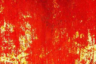 Boyalı metal doku. Eski boya metal gecikmeli