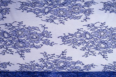 Dantel kumaş dokusu. İnce güzel dantel