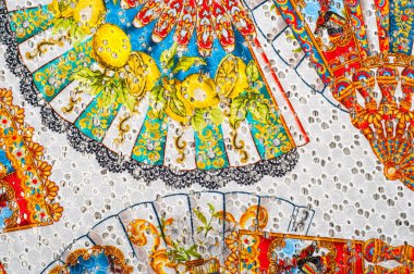 Veer. doku. Pamuk dantel. doku, tekstil, kumaş, kumaş, malzeme, doku fotoğraf stüdyosu