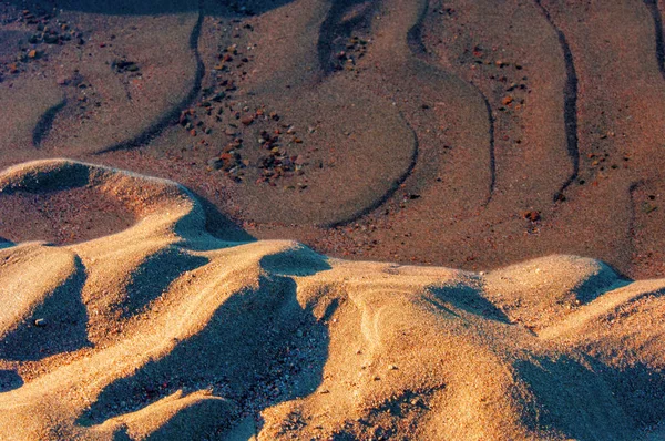 Textura Areia Areia Natureza Selvagem — Fotografia de Stock