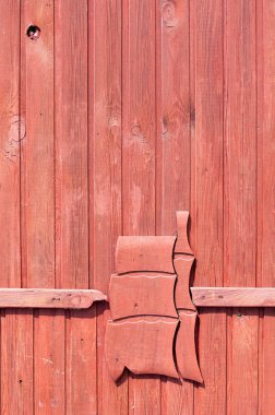 Eski ahşabın dokusu