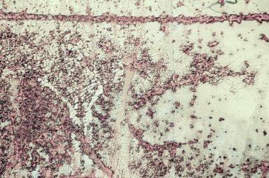 doku paslı demir parçaları. Eski donanım