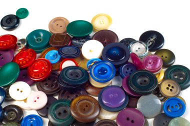 Düğmeleri farklı renk, boyut, fotoğraf stüdyosu