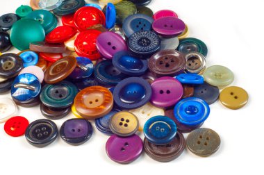 Düğmeleri farklı renk, boyut, fotoğraf stüdyosu