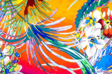 Kumaş doku stüdyo fotoğrafı