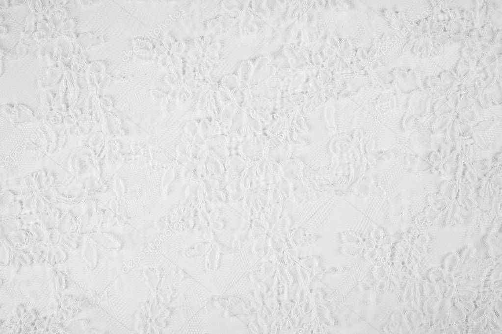 Texture. lace on the fabric. Photo lace fabric produced in the studio
