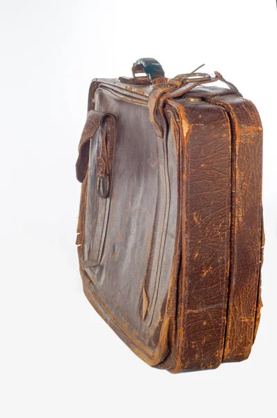 Oude koffer. het patroon. koffer, tas, stam, case, handtas, valise — Stockfoto