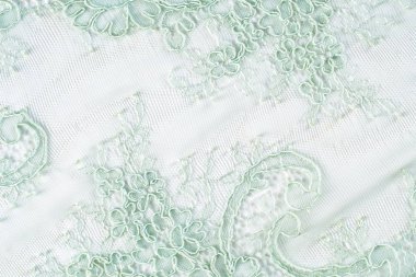 doku dantel. iyi bir açık kumaş, pamuk veya ipek, genellikle birini döngü, büküm veya desenleri iplik örgü tarafından yapılan ve özellikle hazır giyim süsleme için kullanılan.