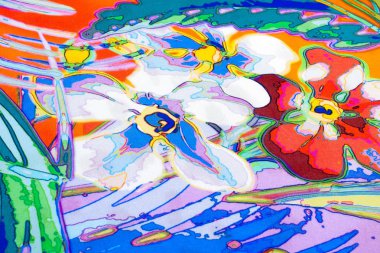 Kumaş doku stüdyo fotoğrafı