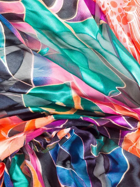 Textura Tela Amapolas Abstractas Tejido Textil Material —  Fotos de Stock
