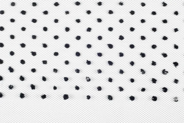 Renda Tecido Preto Branco Tecido Fino Aberto Tipicamente Algodão Seda — Fotografia de Stock
